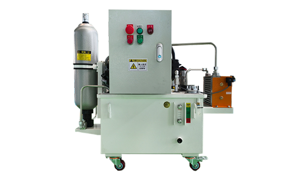 Energy-Saving Hydraulic Power Unit with Pressure Holding at Shutdown for Tooling