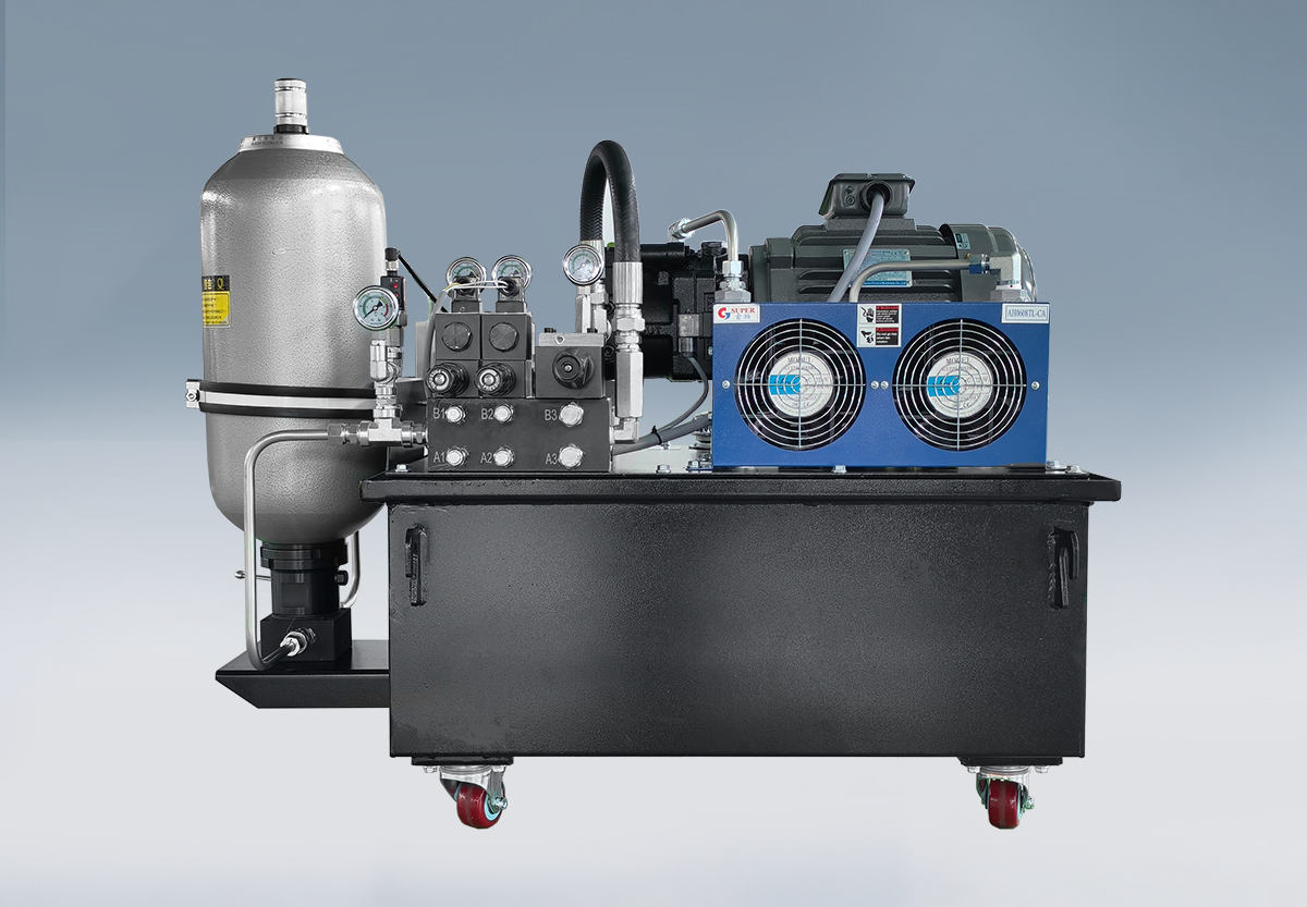Hydraulic Power Unit for Chain Tool Magazine